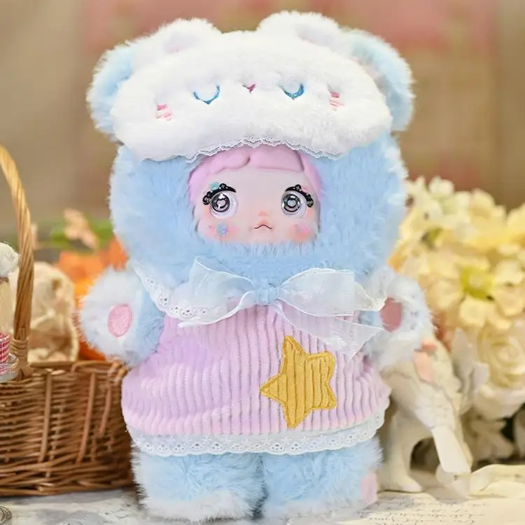 ใหม่ของแท้ 400% Nommi กล่องตาบอด Nommi Goodnight Bear Series Surprise กล่องตกแต่งตุ๊กตา Mystery กล่องของขวัญวันเกิด