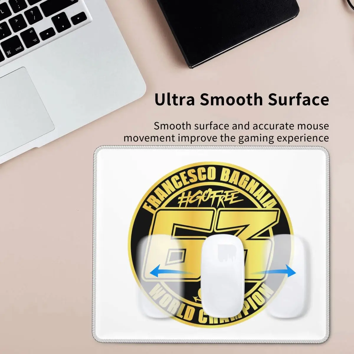 

Pecco Bagnaia 63, коврик для мыши, компьютерная клавиатура, коврик для мыши, игровой коврик для ноутбука, офисные аксессуары, настольные коврики