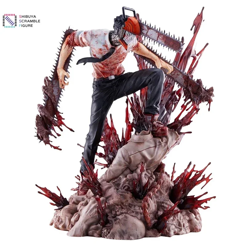 

In Stock Ssf Estream 1/7 Chainsaw Man Denji Original Genuine Anime Figure Model Toys for Boys Action Figures Collection Doll Pvc