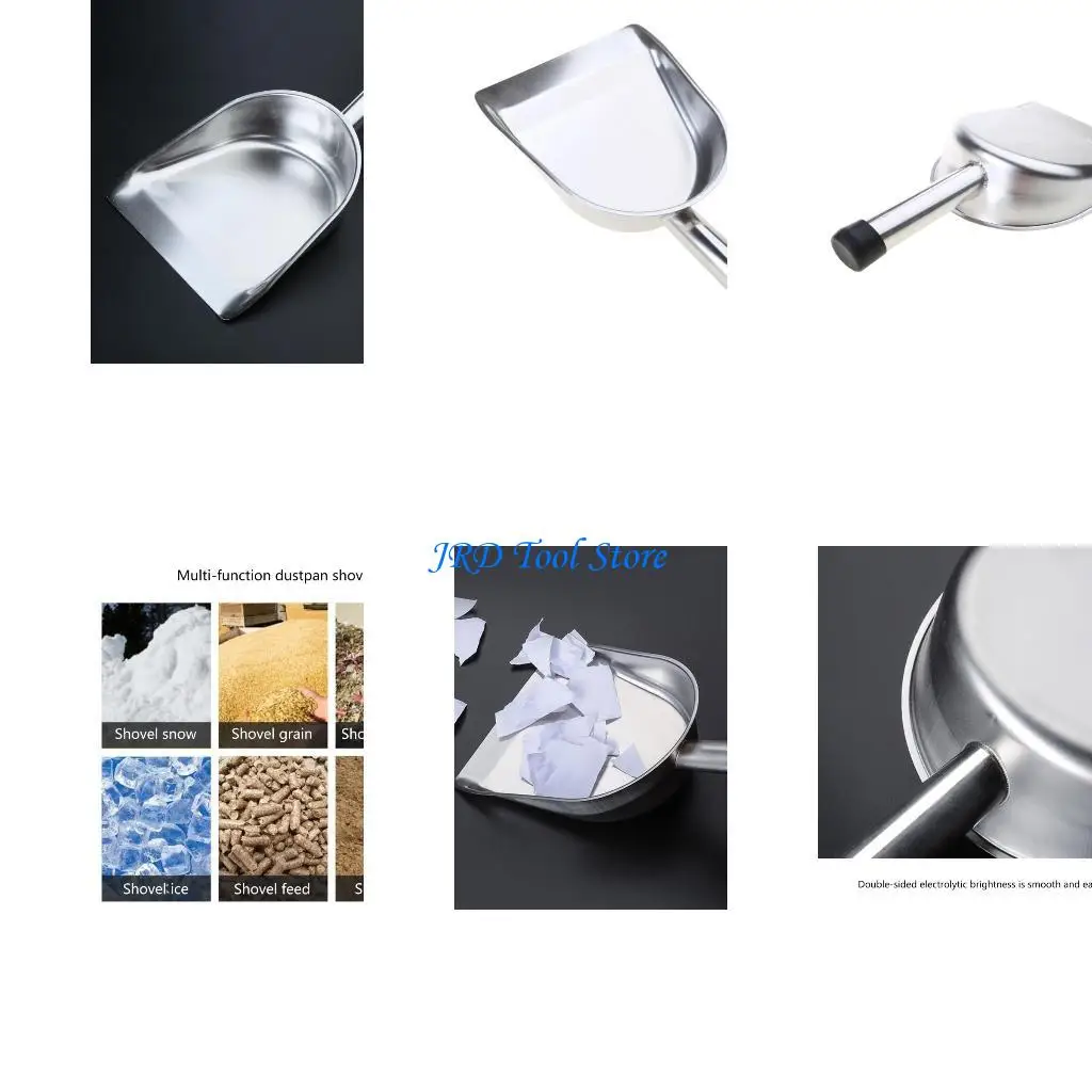 Outil nettoyage à pelots poussière A2UD Mini pelle à poussière, table à poussière table comptoir en acier inoxydable
