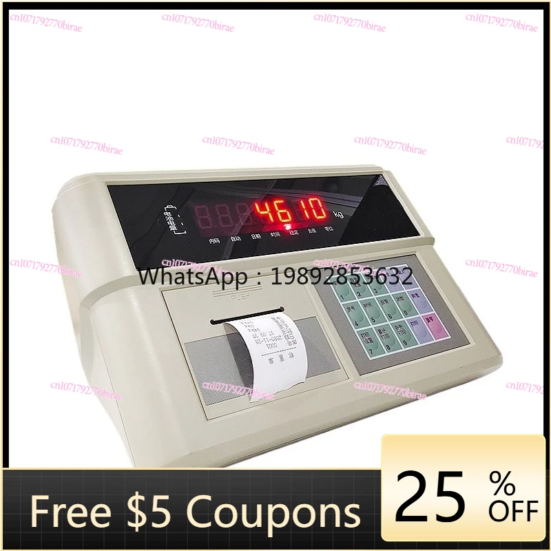 

HH XK3190-A9 + P Weighing Instrument Display100 Tons Scale