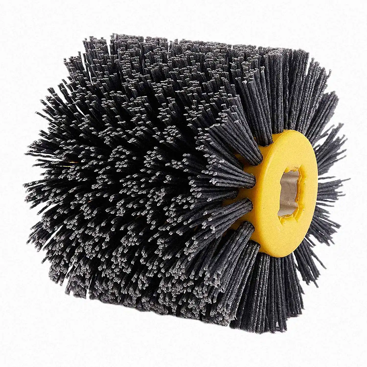 1 pz filo abrasivo in nylon dupont tamburo ruota lucidante spazzola elettrica per la lavorazione del legno lavorazione dei metalli-[Qahk]