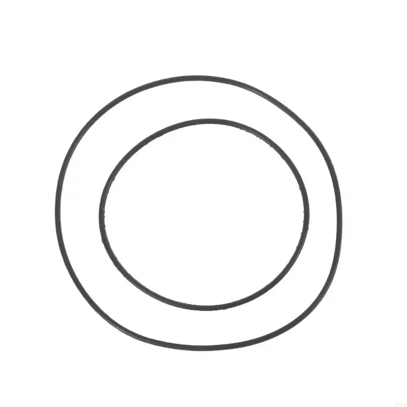 Q5WA 20pcs/حزمة حزمة حزام حزام الدافع الدائري القطر 1 مم طراز Rubber Ring DIY MODEL