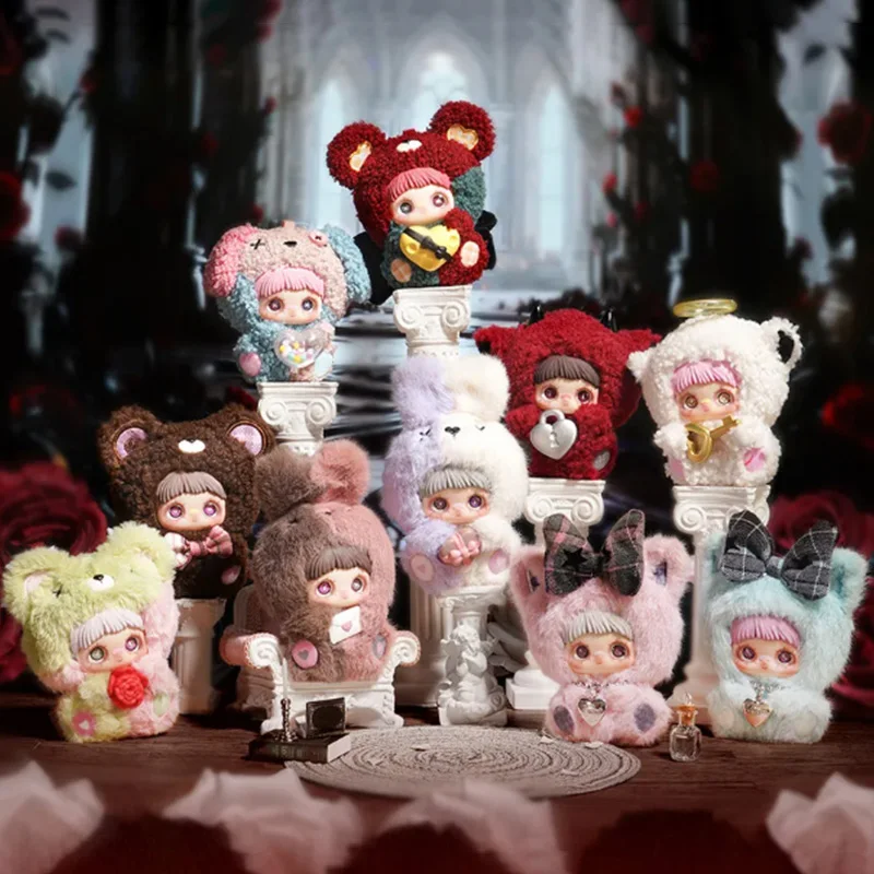 

Maymei May I Love You Series слепая коробка Maymei V6 Виниловая плюшевая сумка-сюрприз Аниме Кукла Mystery Box Брелок Подвеска Blindbox Игрушки