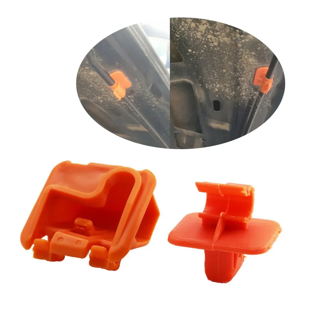 1SET Hood Bonnet Prod Rod Support Stay Clips Clamp For Skoda Fabia 2007-2014 Octavia 2004-2013 1U0823570A NEW