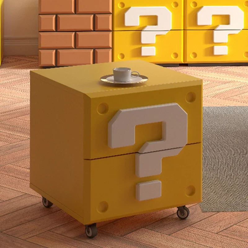 طاولة سرير فاخرة ضيقة عتيقة جمالية باوهاوس خزانة بجانب السرير حديثة تخزين فريد أثاث غرفة النوم Mesa De Noche