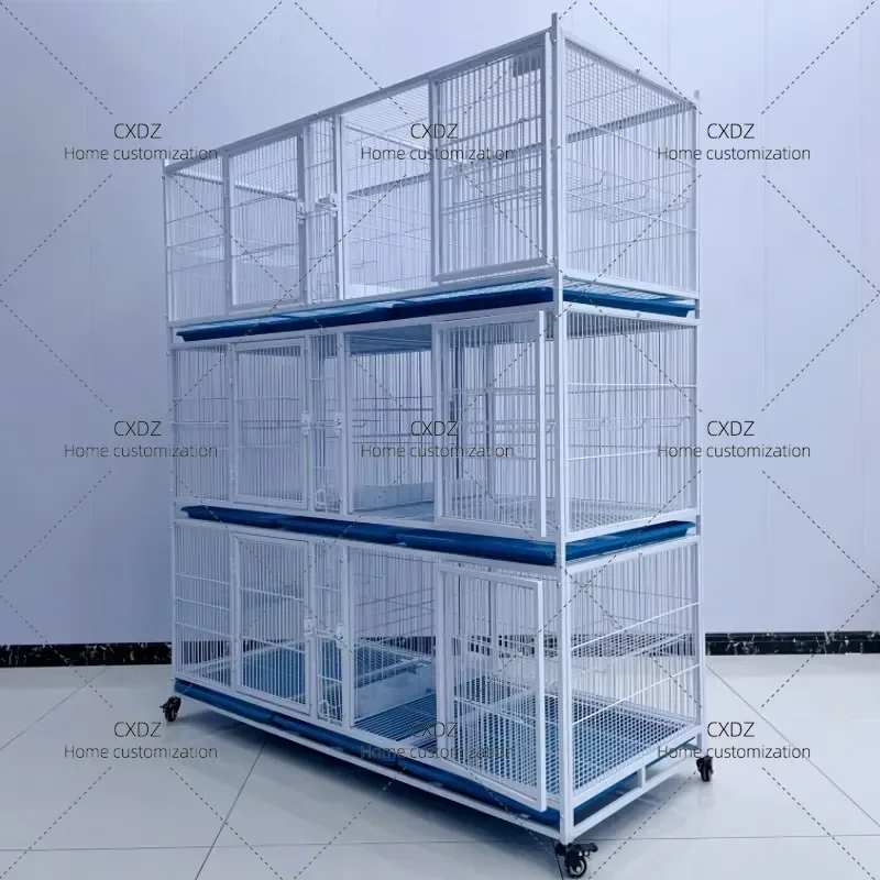 Thickened Encrypted Pigeon Cage for Household Breeding and Public Shelter Durable Wire Mesh Aviary for Pet Birds