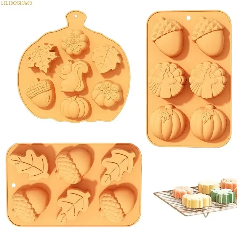 203F Nonstick Silicone Dessert Baking Mold Dishwasher Safe Easy Release Cake Pan Heat Resistant Kitchen Bakewares