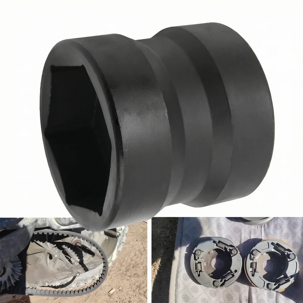 Motorcycle Clutch Disassembly Repair Removal Tool Nut Sleeve 39mm-41mm Carbon Steel Pulley Nut Part