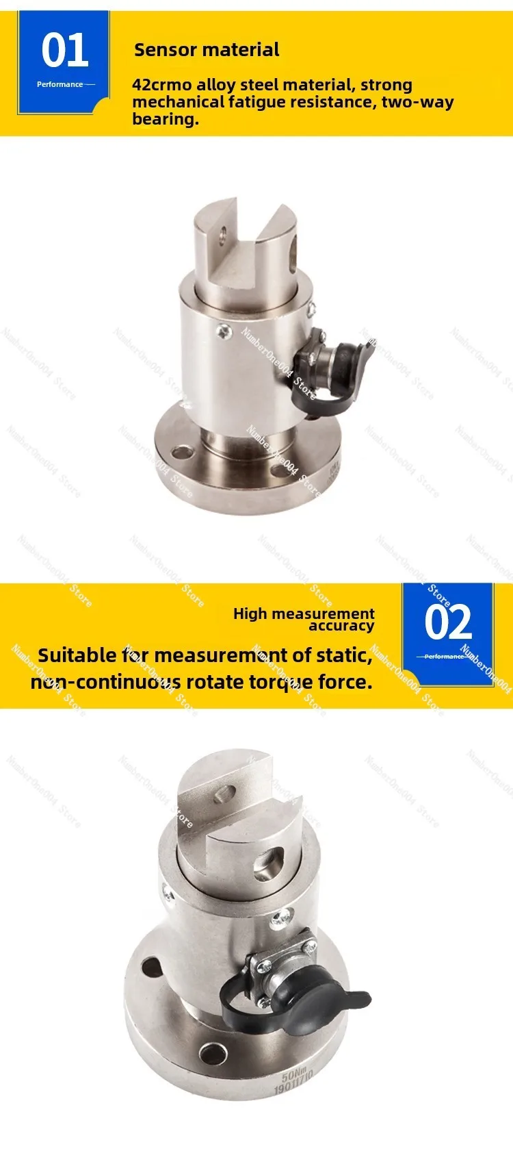 Applicable to Torque Sensor NTJN-1 Static Discontinuous Rotational  Torque Rotational Force Friction