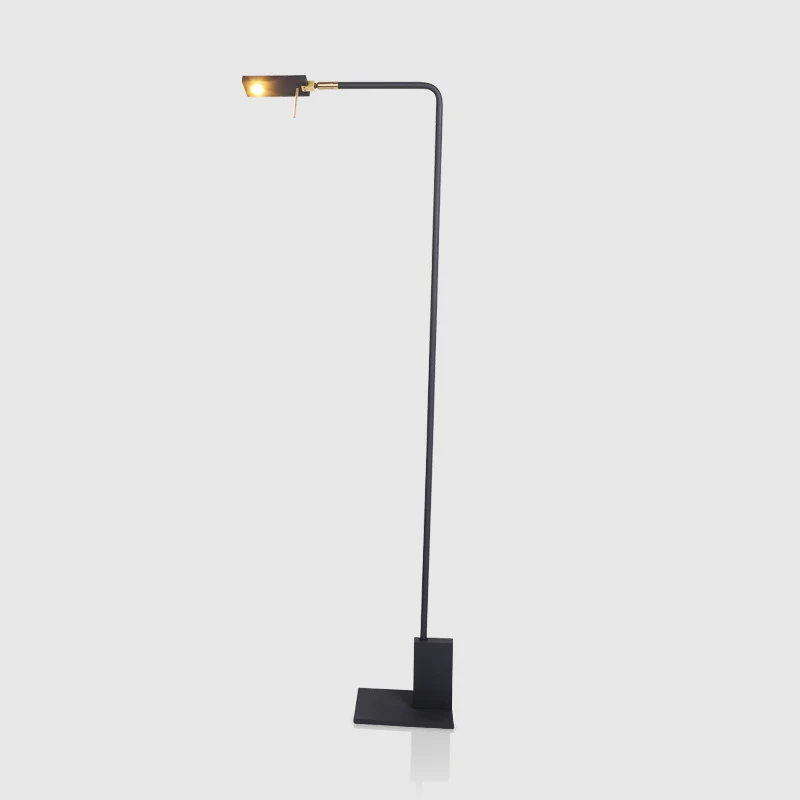 Simple post-modern American wrought iron sofa LED vertical desk lamp