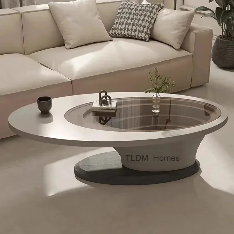 

Glam Oval Coffee Tables Luxury Living Room Modern Minimalist Coffee Tables Nordic Design Muebles Para El Hogar Home Furniture