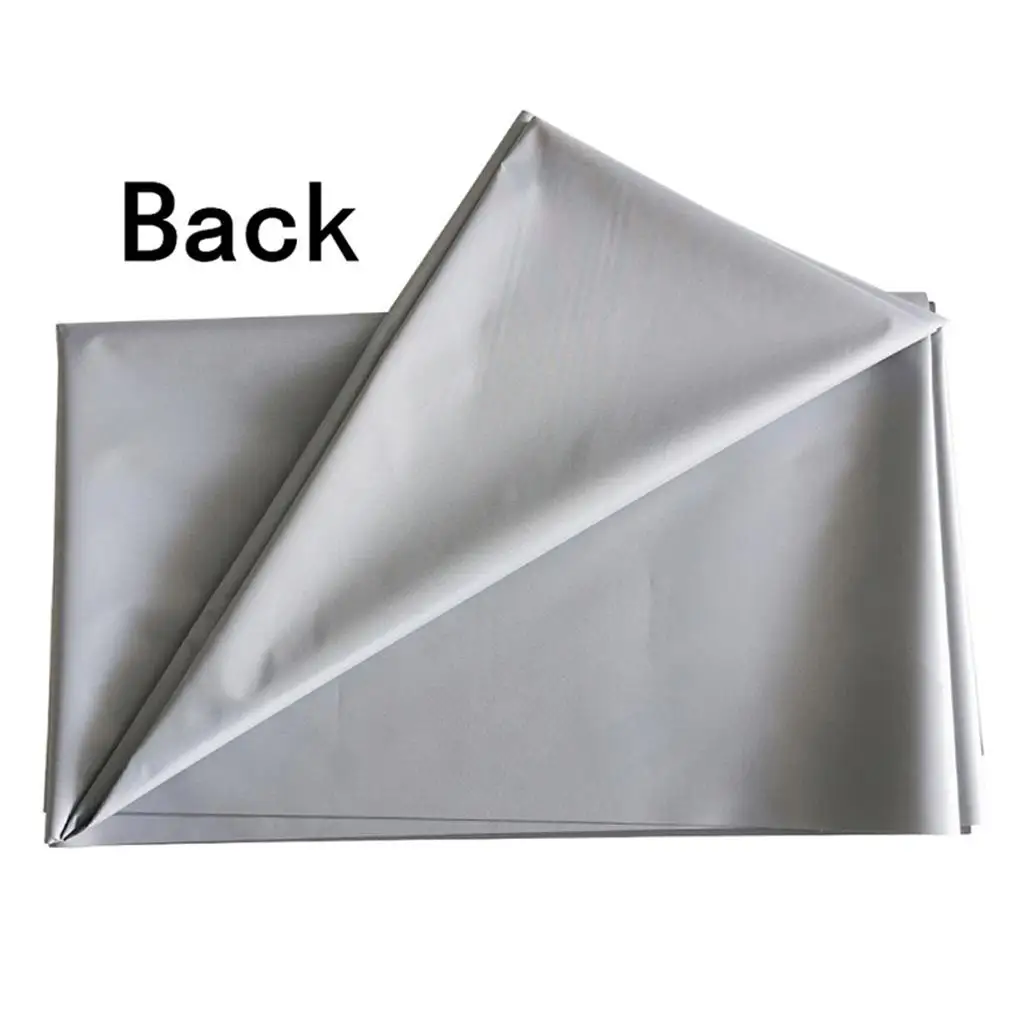 

Portable Folding Projector Screen Flexible Anti Wrinkle Movie Display Cloth for Classroom and Office