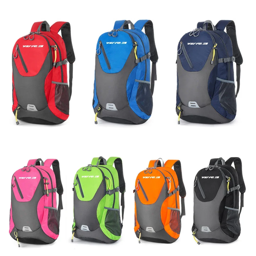 Outdoor Sports Montanhismo saco para homens e mulheres, grande capacidade mochila, acessórios de viagem, Hot Deal, Yamaha YZFR3, YZF R3