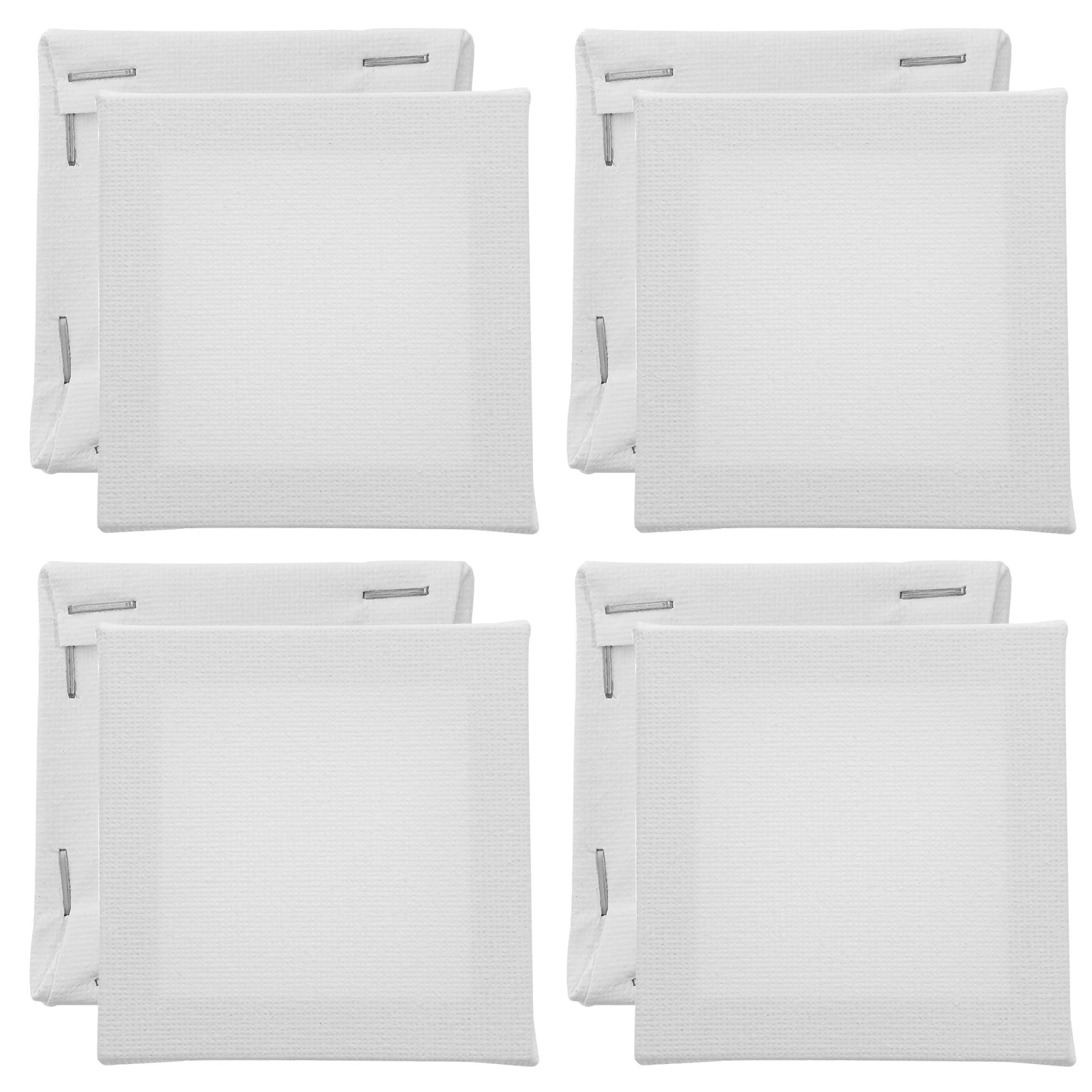 

12Pcs Oil Painting Frames Square Mini Blank Canvas Boards for Acrylic Oil Painting Creative Drawing Tools Canvas Boards