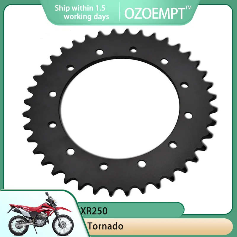 

OZOEMPT 520-40T Motorcycle Rear Sprocket Apply to XR250 Tornado