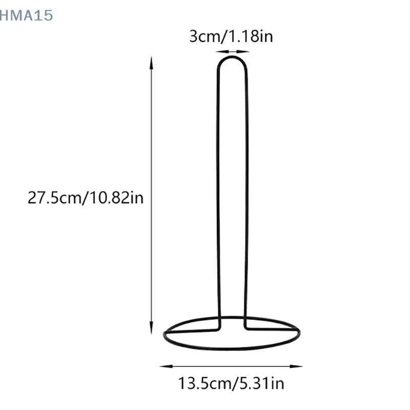 Portarrollos de cocina de hierro, soporte para papel de cocina, soporte para papel de baño, mesa de comedor, servilletero Vertical, estante de almacenamiento de cocina