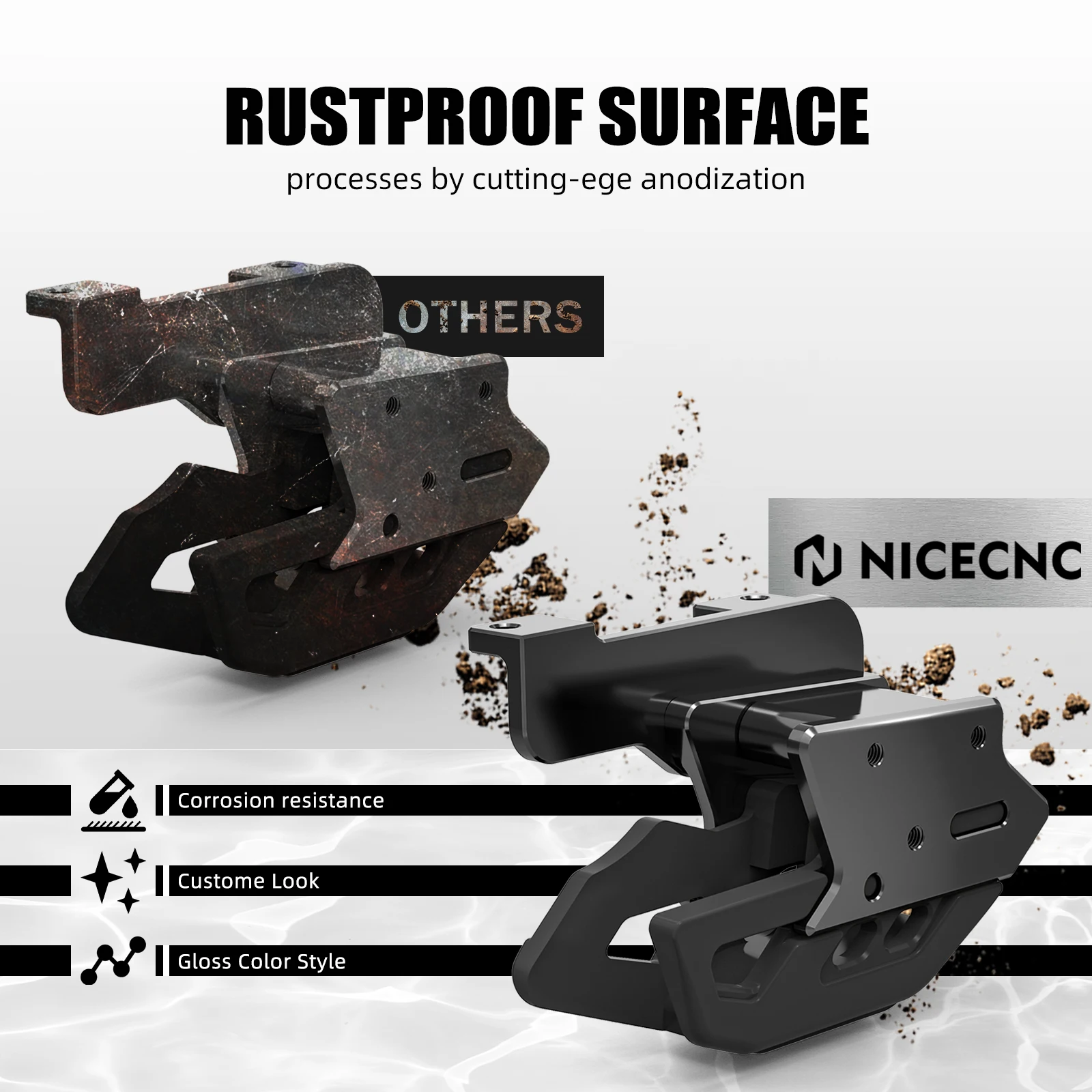 NICECNC For Yamaha Tenere 700 2019-2024 Motorcycle Chain Guide Cover Tenere 700 World Raid XTZ700 T700 Tenere 700 Accessories - Image 5