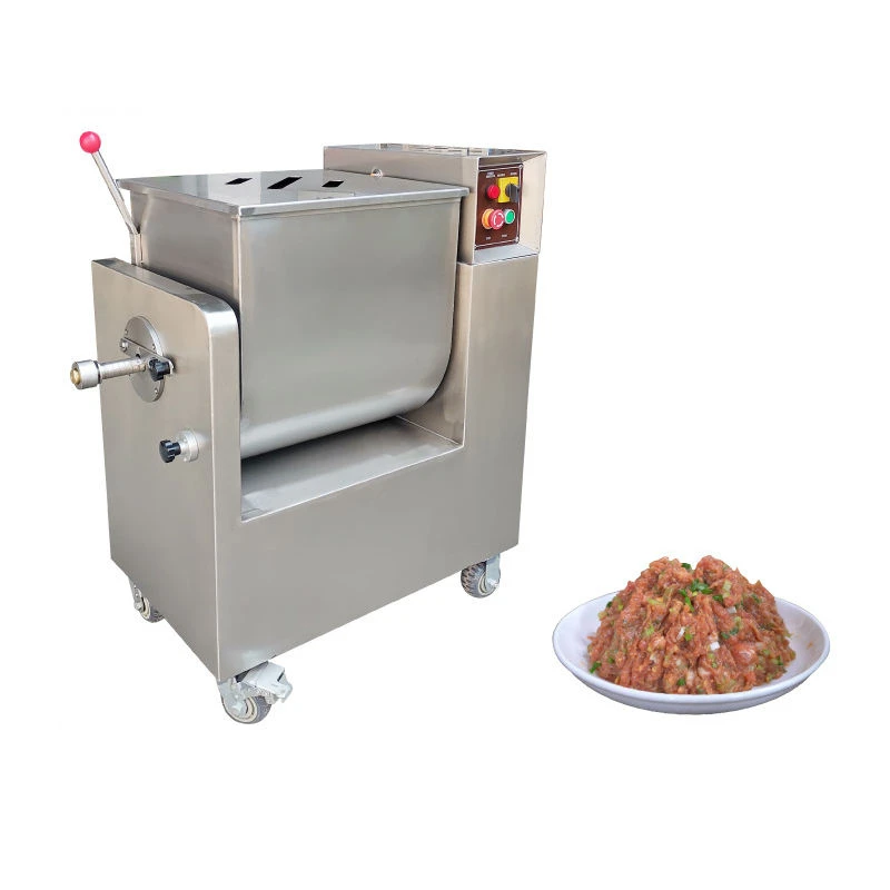 Stainless Steel Meat Mixing Machine Professional Blender Machine Food Grade Industrial Sausage Minced Meat Mixer
