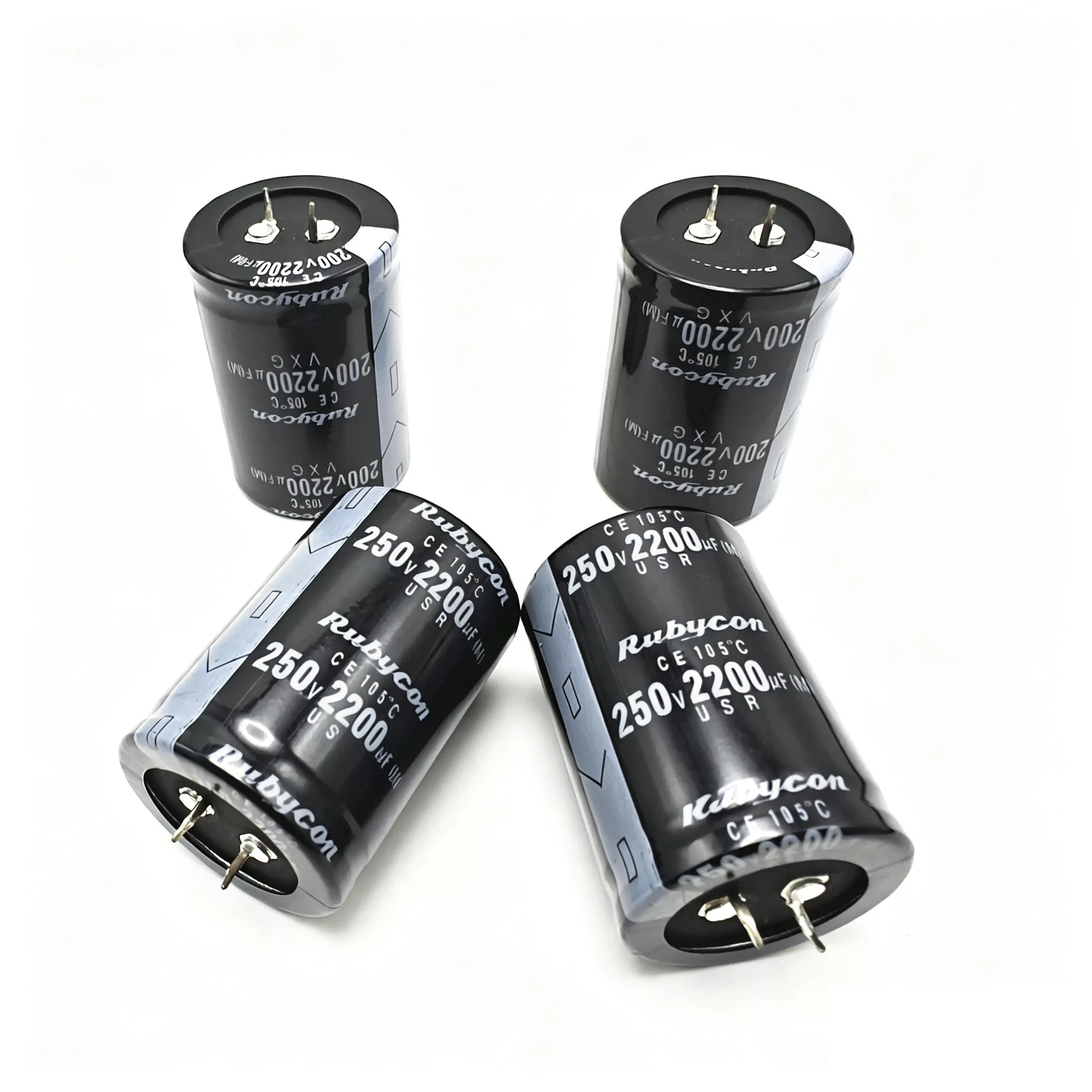 1-20pcs Brand-New Imported 250V 2200UF 200V 2200UF 35*50mm Rubycon Electrolytic Capacitor 35x50