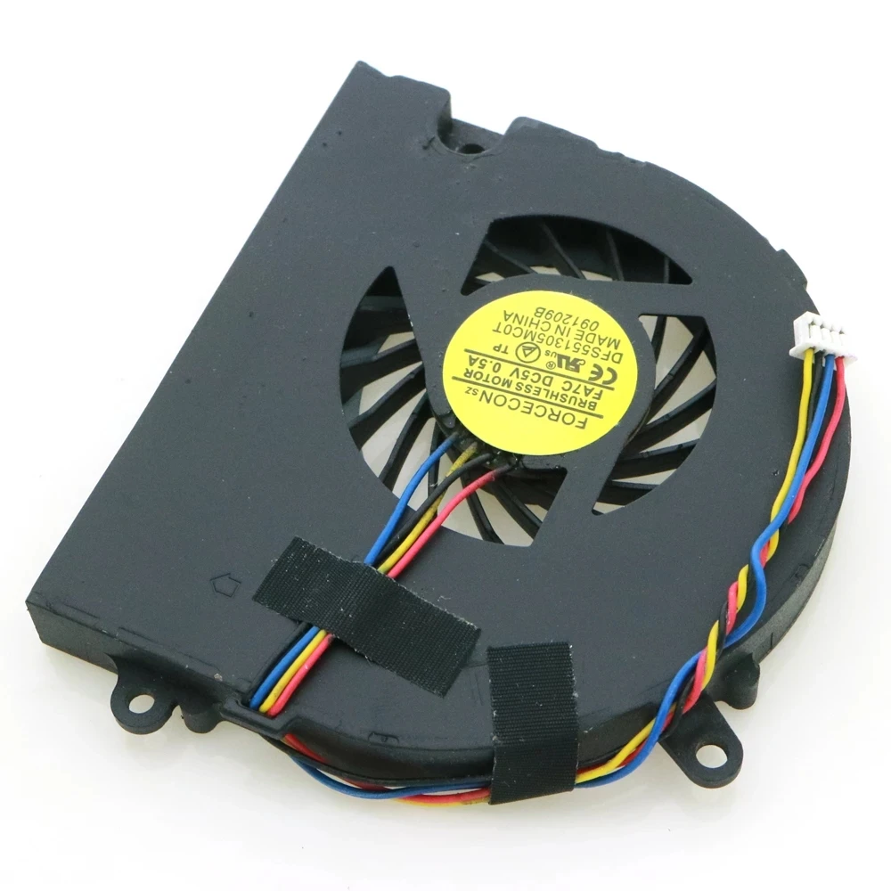 New DFS551305MC0T 4wire 4pin For ASUS U41U41j U41JF U41JE U41S U41SV U41JC Laptop CPU Cooler Cooling Fan