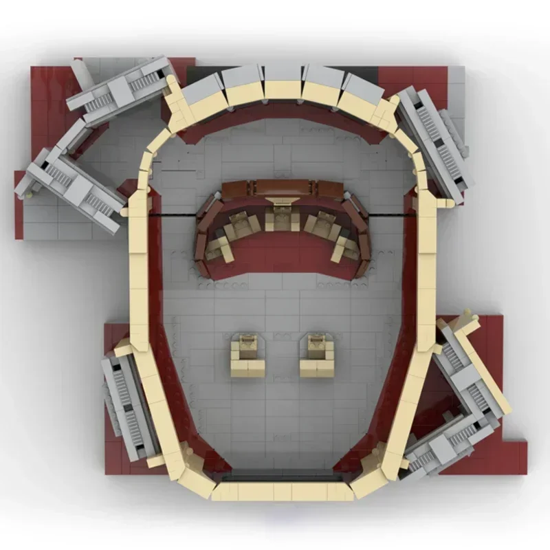 Star Movie Model Moc Bouwstenen USS Empire Main Bridge Technologie Modulaire Blokken Geschenken Kerst Speelgoed DIY Sets Montage