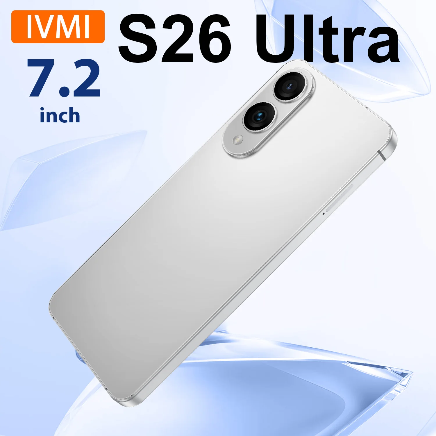 IVMI S 26 Ultra 7.2-inch large-screen smartphone 4GB+32GB camera bluetooth Wi-Fi 8MP+16MP mobile phone supported by Google