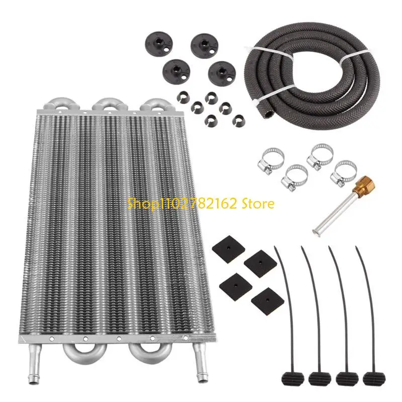 Refroidisseur d'huile Transmission à distance 547B, 4 rangées, 6 rangées, 8 rangées, convertisseur radiateur manuel en