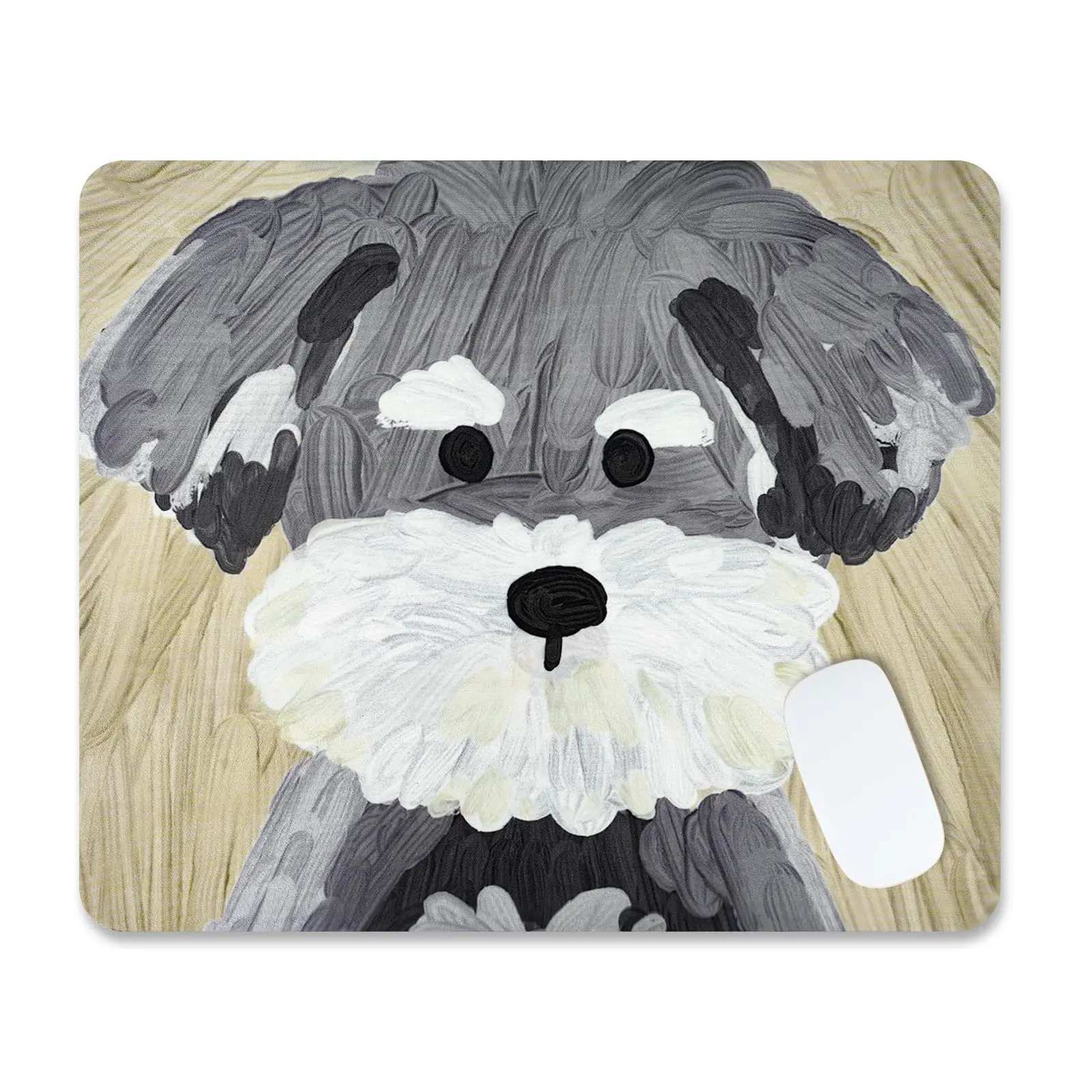 Heißer Verkauf Niedlichen Cartoon Hund Druck Quadratische Mauspads Komfortable Gaming Mousepad Maus Matte Tastatur Matten Schreibtisch Pad 22x18 cm