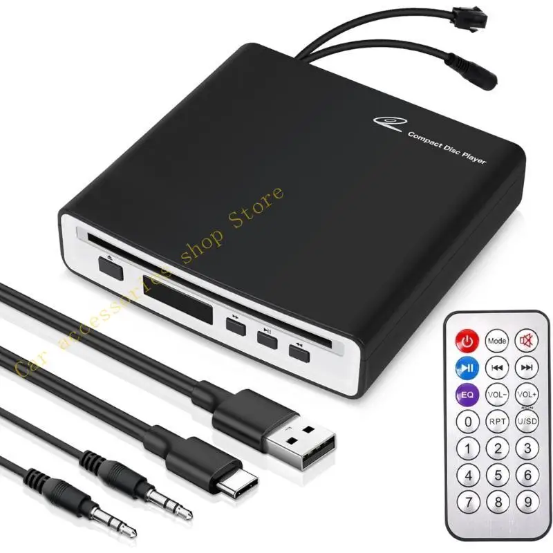 

T21E Car DVD Player Disk Box External Stereo Laptop Navigation Multimedia MP5 Player