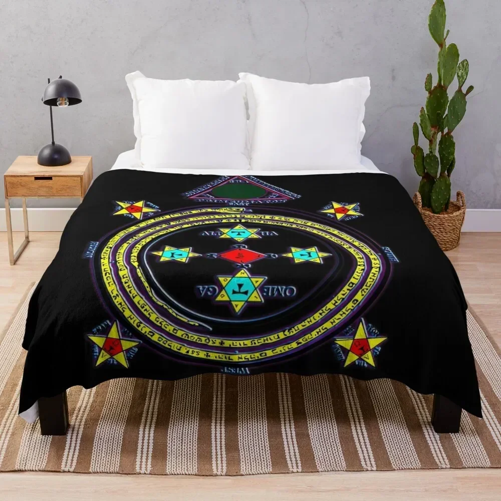 

Solomon Circle Goetia Throw Blanket Loose Furry cosplay anime Blankets