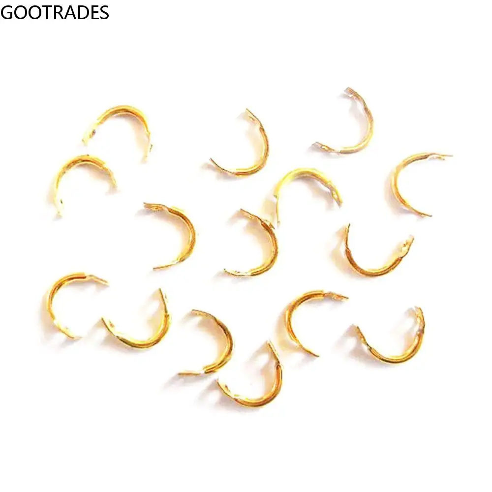 

100pcs Brass Fishing Spinner Easy Spin Spinner Fishing Spoon Spinnerbait Lure Accessories