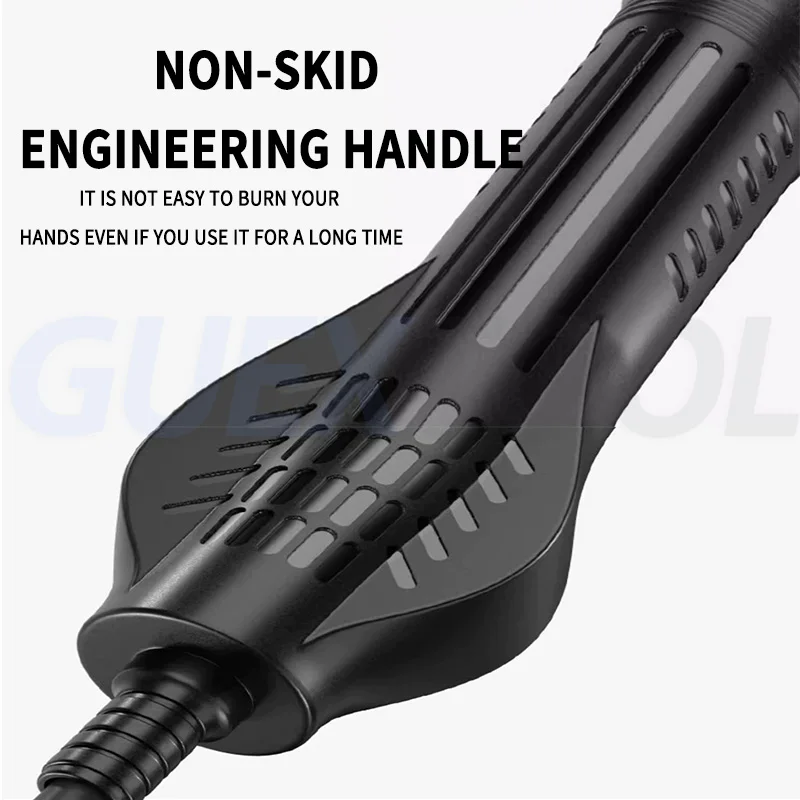 デジタルホットエアガン分解溶接テーブル 2-in-1 温度制御電気はんだごて溶接ツールセット