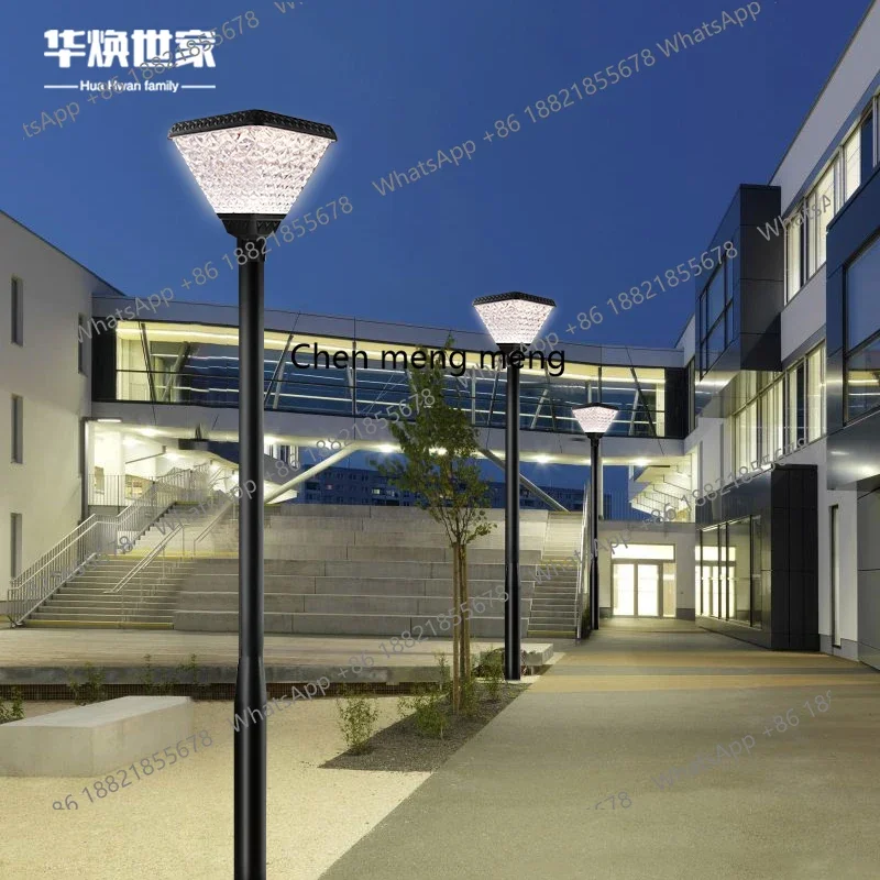 

Hot sales Solar street light Outdoor villa high pole light 3 meters 4 meters Household garden Community park road street light