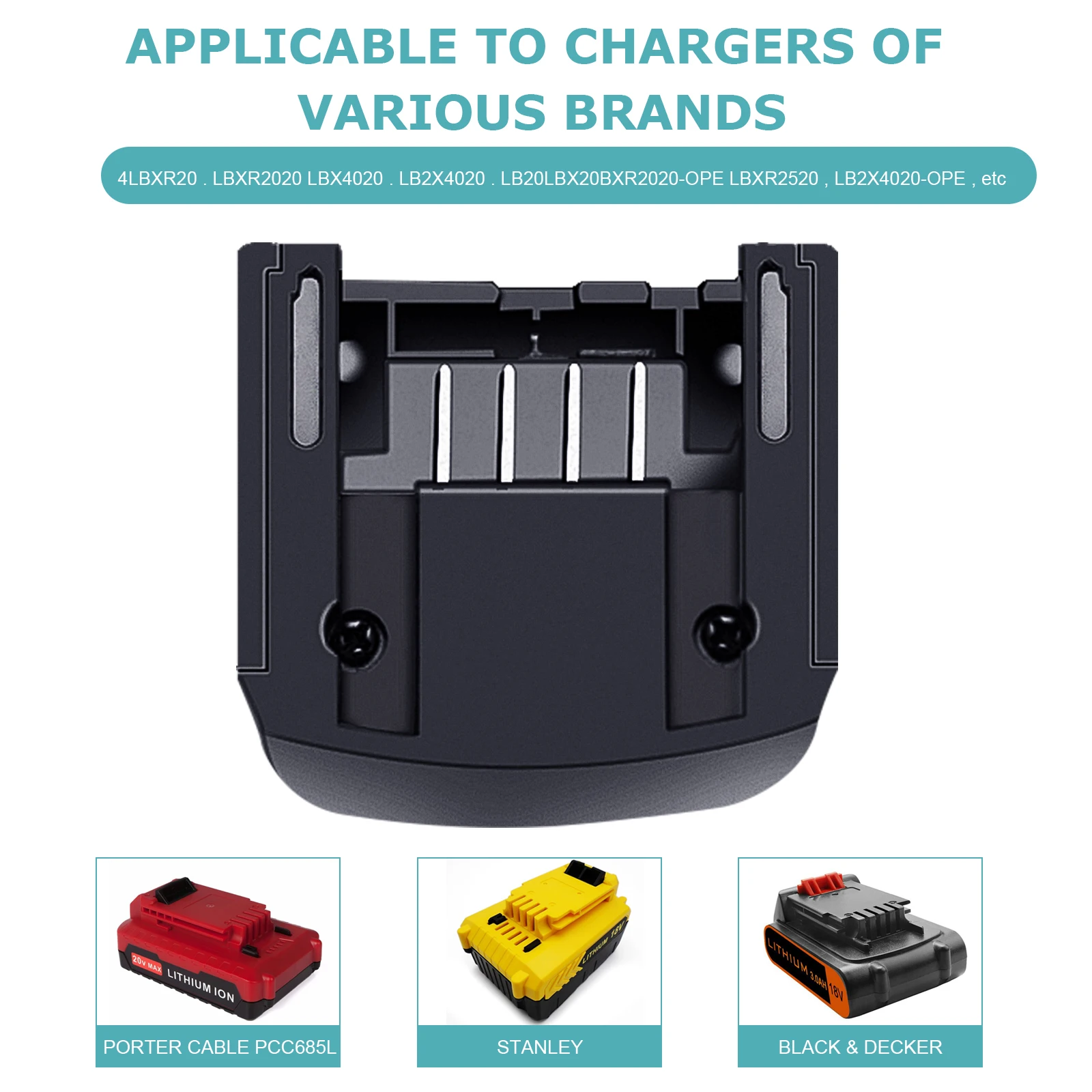 Li-ion Battery Charger Fast Charging For BLACK DECKER 20V 14.4V 10.8V Lithium Electric Tools Current-Protetion Replacement