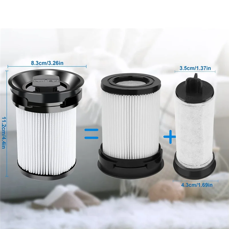 Filtro CLIM para aspiradores sem fio TriFlex HX1 Cat & Dog HEPA Peça de reposição no 11289902