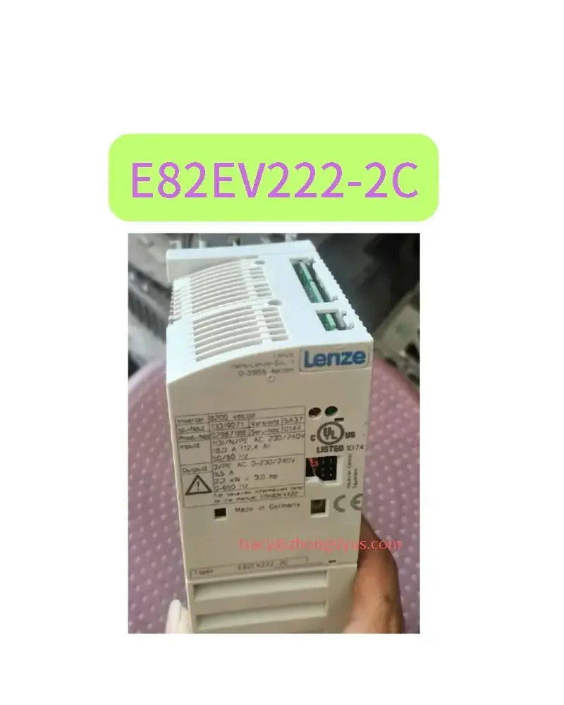 

E82EV222-2C used inverter test OK, normal function