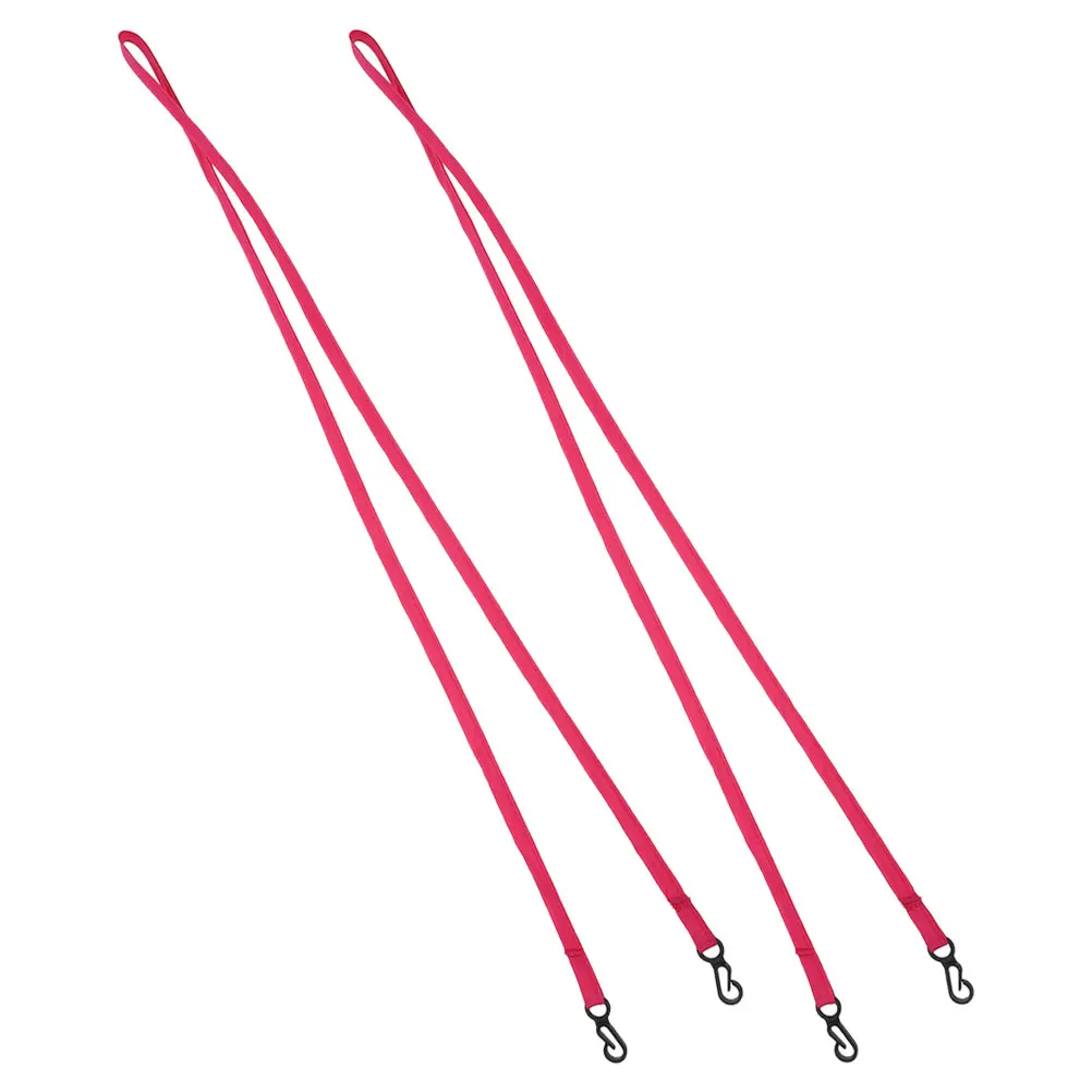 2 قطعة القفاز لحامل القفازات خفيف الوزن الحبل الرقبة معلقة حزام مكافحة خسر للتزلج على الجليد