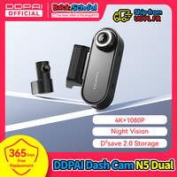 DDPAI Dash Cam N5 Dual Front and Rear 4K Ultra HD Resolution Dash Camera NightVIS ADAS GPS Auto record