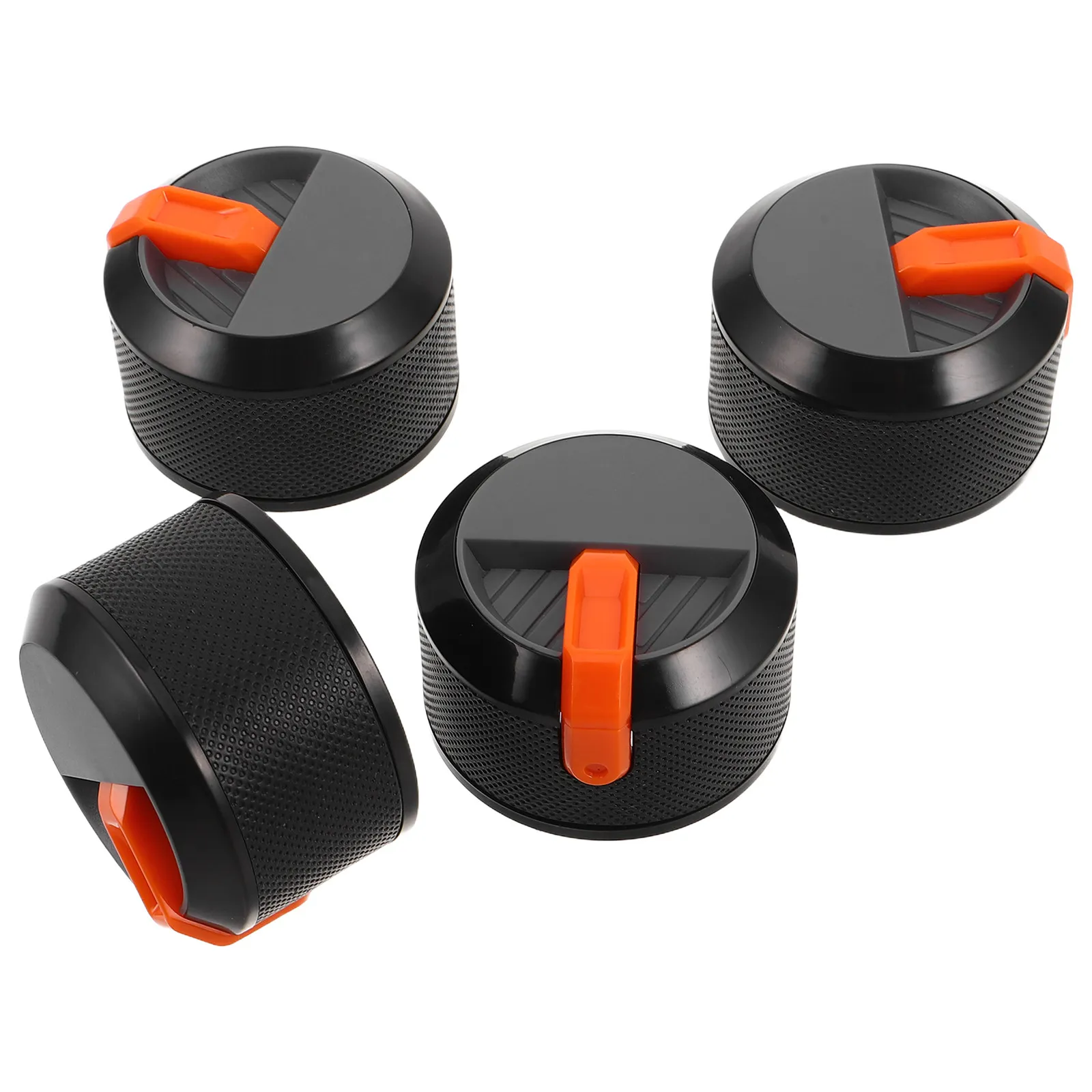 

4Pcs Kitchen Stove Knobs Replacement 58Mm Round Gas Cooker Control Knobs with Anti-Slip Texture for Outdoor Grill Hob Stove