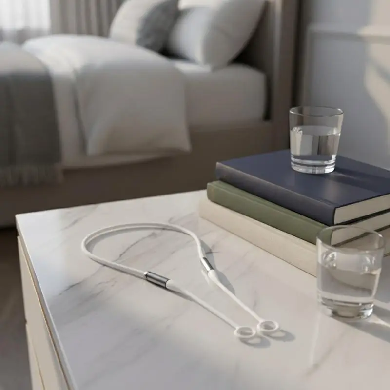Earplug Lanyard Magnetic Holder Soft Skin-Friendly Silicone Anti-Lost Strap for Most Earplugs Perfect for Daily Use Travel