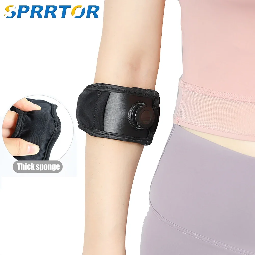 

1PCS Tennis Elbow Brace for Men & Women Tendonitis and Tennis Elbow and Golfer's Elbow, Adjustable Elbow Strap