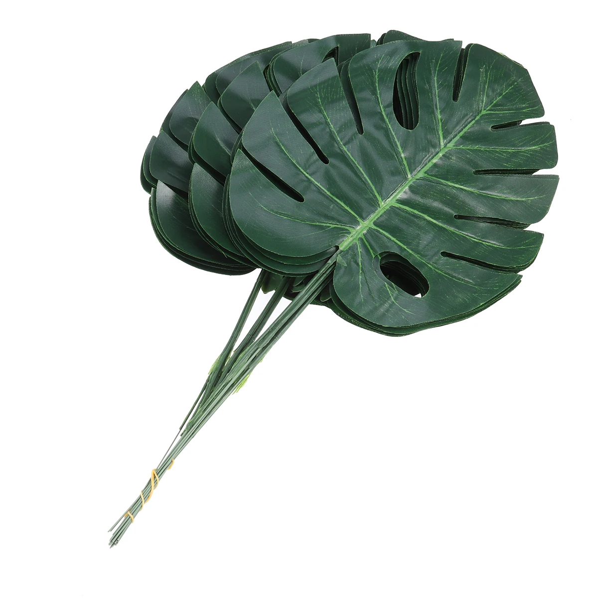 

20 pcs Artificial Plants Simulation Leaves Faux Ferns Decor Indoor Tropical Office Gallery