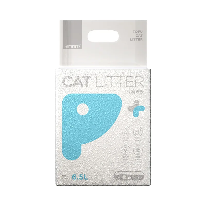 Tofu Cat Litter Odor Control Low dust Compact Clumping Tofu Bentonite Mixed Cat Litter Easy Clean