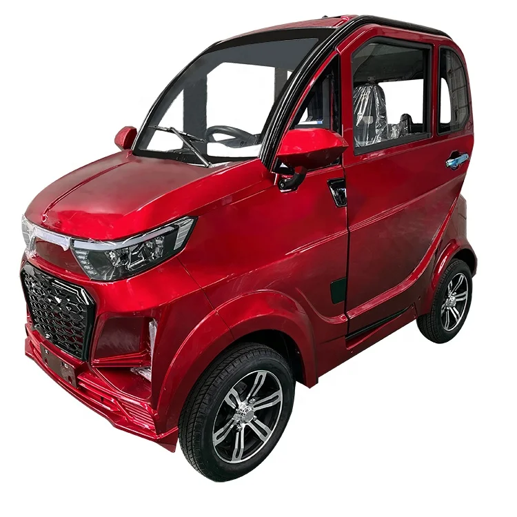 Adult New Energy 4 Wheel Enclosed Mobility Mini Scooter Small Car Manufactures with Cabin for Elderly