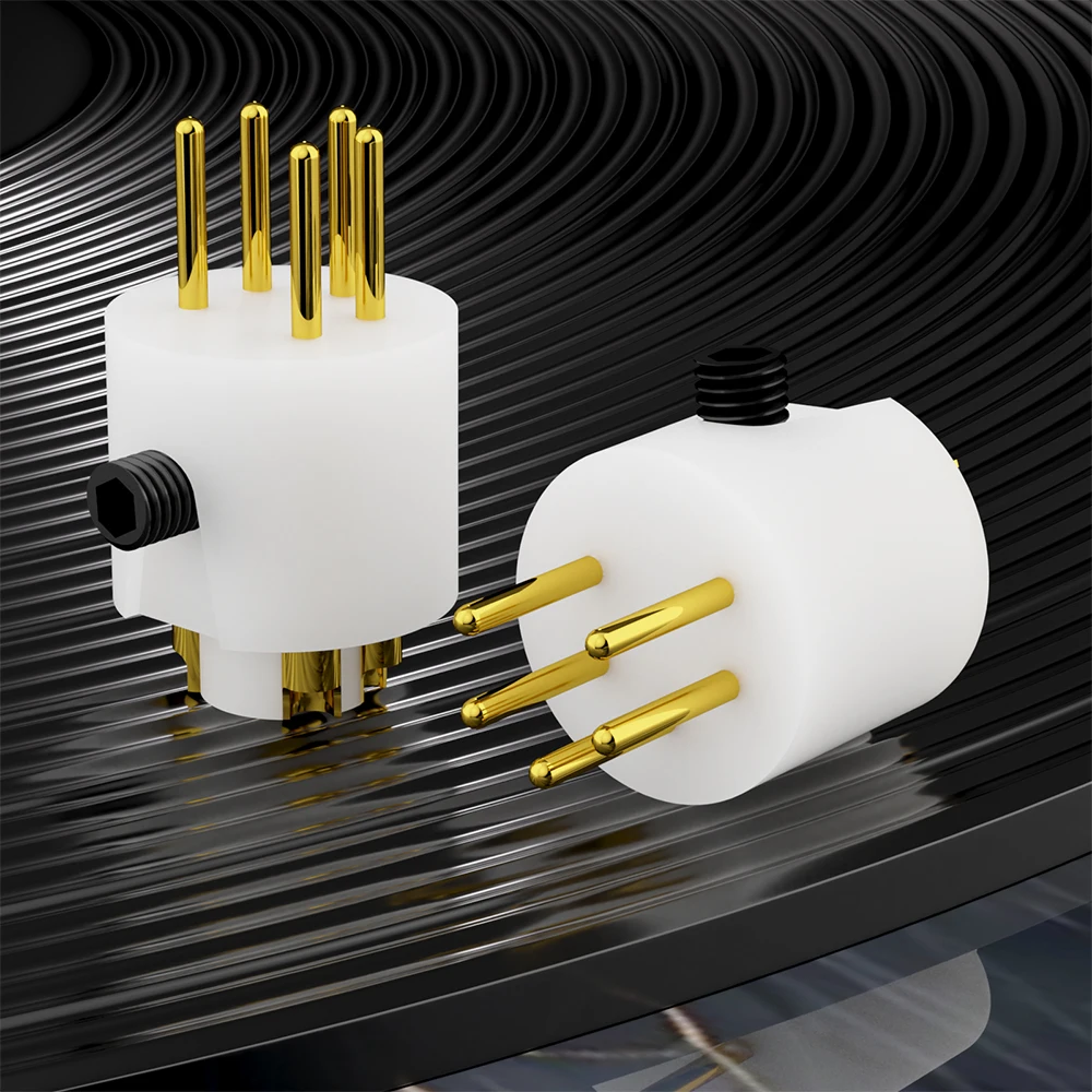 

Monosaudio DI92G поворотный стол 5pin штекер 24k позолоченный латунный разъем LP рекордер Hi-Fi тонарм тон Рычаг вилка винил Сделай Сам домкрат