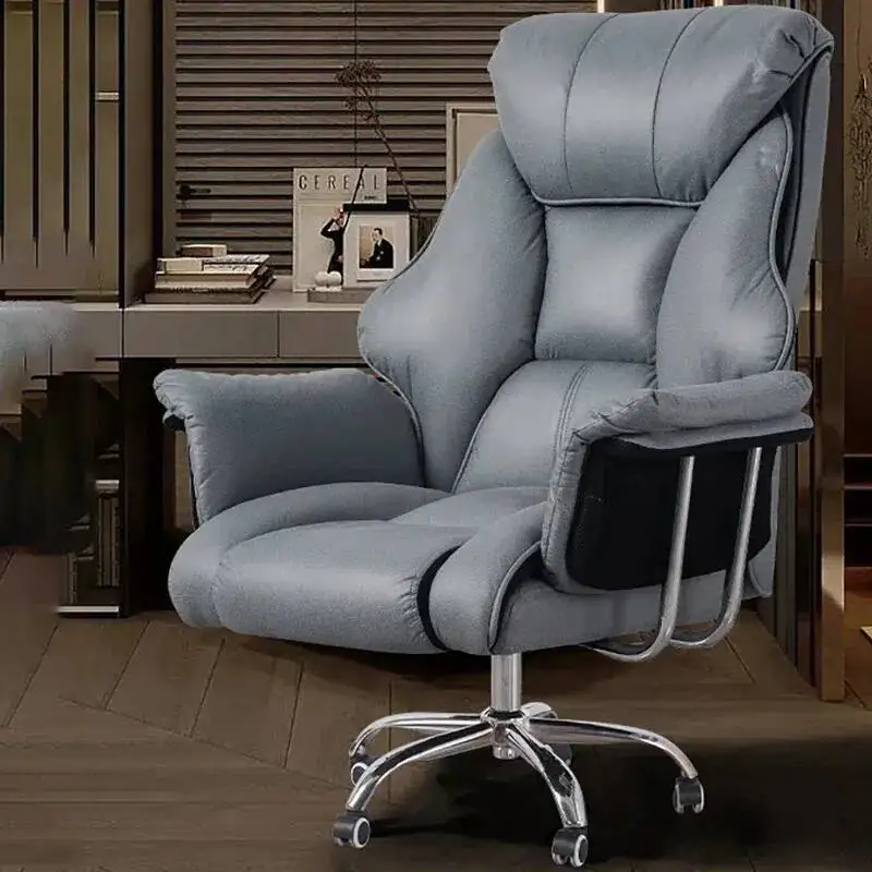 Fashion Modern Office Chairs Working Conference Library Cushion Armchairs Swivel Waiting Cadeira