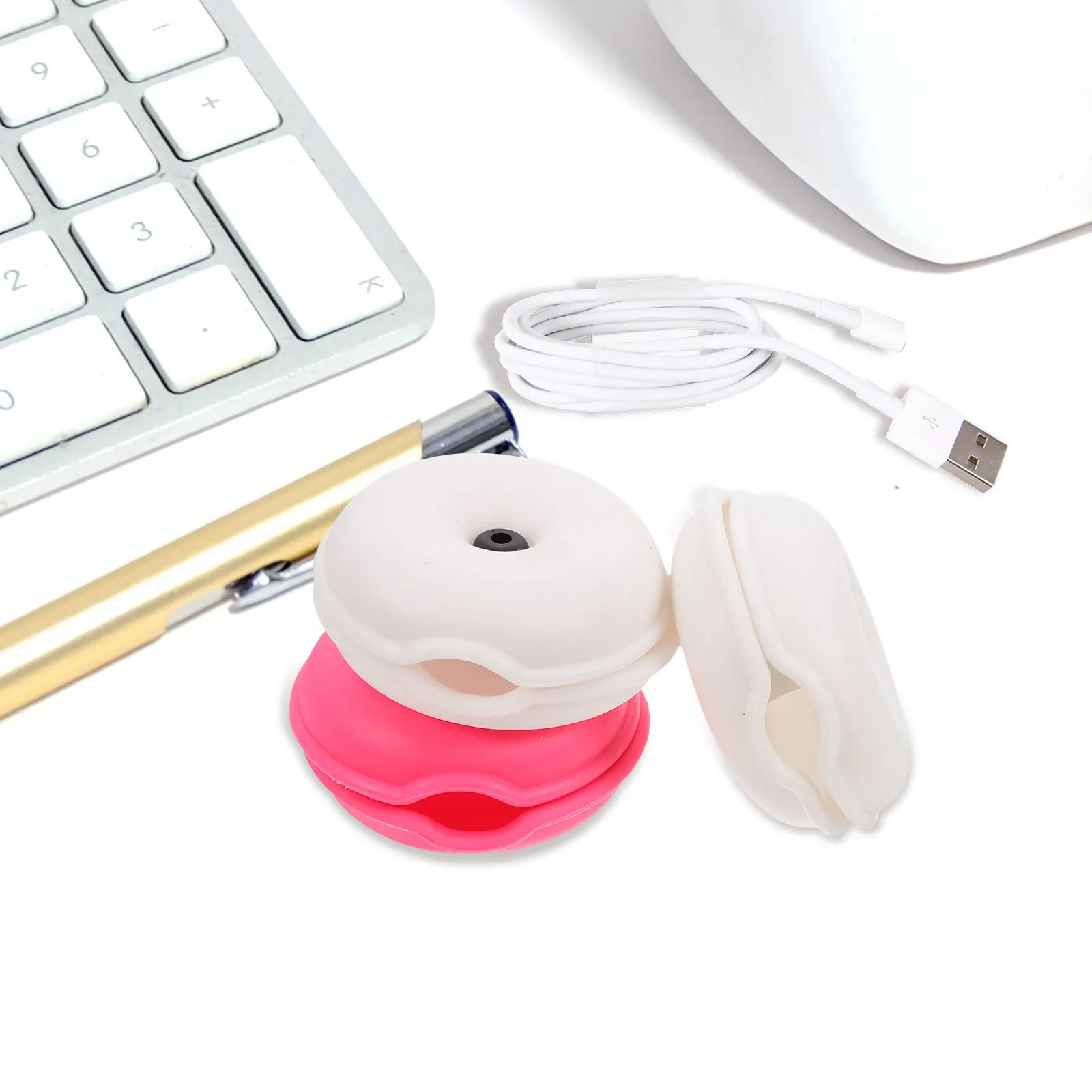 3Pcs Turtle Cable Organizer Compact Wire Shortener Winder Headset Cable Storage Box Portable Earbuds Keeper Cord Holder