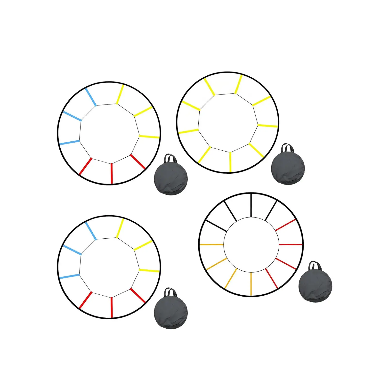 

Лестница для развития ловкости, складная, легко устанавливается, портативная, для детей, подростков и взрослых, для тренировок на скорость, для футбола и регби