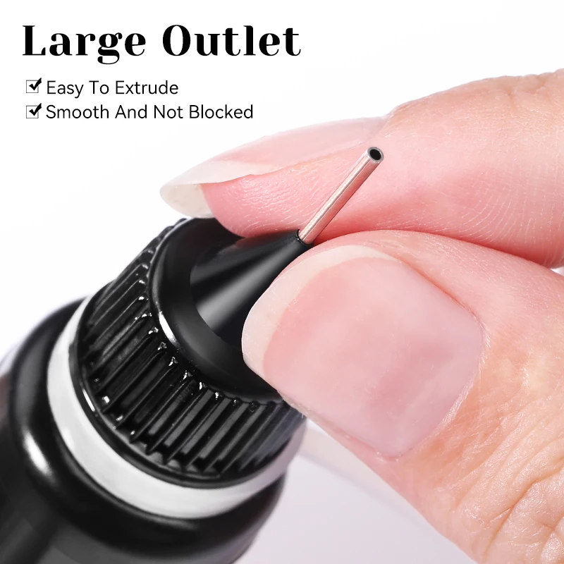NICOLE DIARY Nail Rhinestone Gel for The Drill Jewelry Decorations Tranparent  Soak Off UV LED Nail Art Gel Varnish